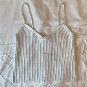 Micha Lounge Knitted White Tank Top